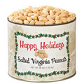 Salted Gourmet Virginia Peanuts 36 oz. Holiday Tin
